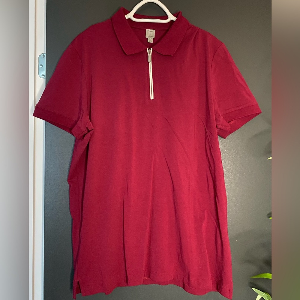 Tristan red polo - XLarge